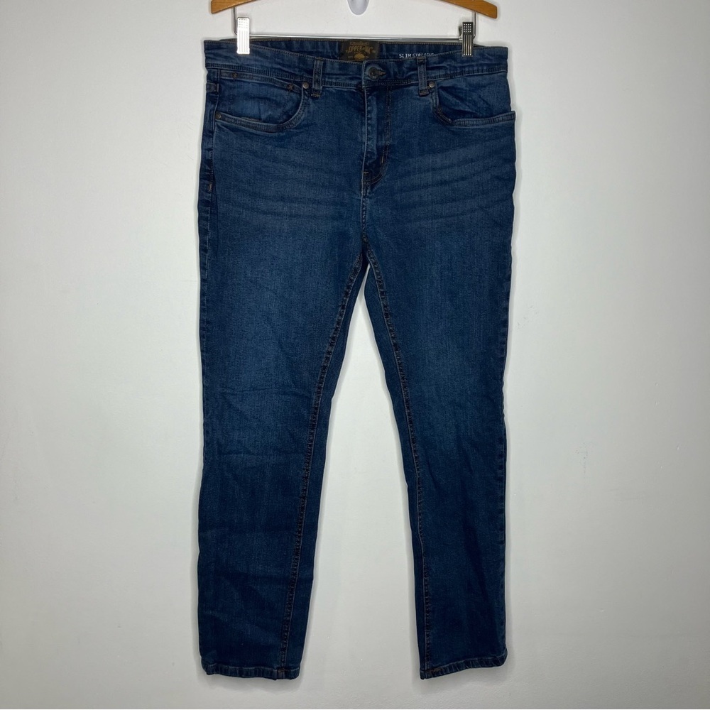 Copper‎ & Oak supply company slim straight jeans size 34 x 32